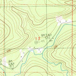 United States Geological Survey West Of Pysht, WA (1984, 24000-Scale) digital map