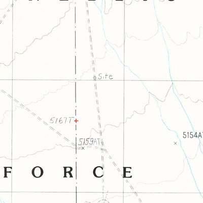 United States Geological Survey West Of Quartzite Mountain, NV (1988, 24000-Scale) digital map