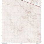 United States Geological Survey West Of Quitobaquito Springs, AZ (1996, 24000-Scale) digital map