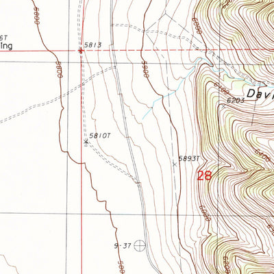 United States Geological Survey West Of Railroad Pass, NV (1985, 24000-Scale) digital map