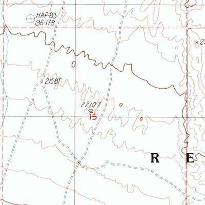 United States Geological Survey West Of Red Pass Lake, CA (1986, 24000-Scale) digital map