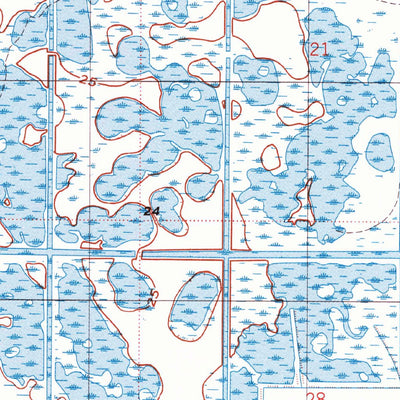 United States Geological Survey West Of Rood, FL (1994, 24000-Scale) digital map