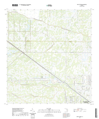 United States Geological Survey West of Rood, FL (2021, 24000-Scale) digital map
