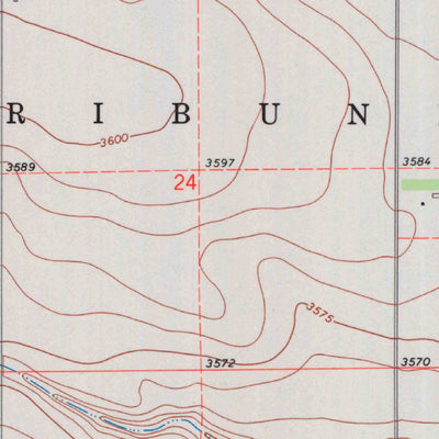 United States Geological Survey West Of Sainte Theresa Church, KS (1970, 24000-Scale) digital map