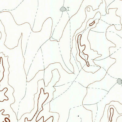 United States Geological Survey West Of Salt Well, TX (1983, 24000-Scale) digital map