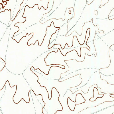 United States Geological Survey West Of Salt Well, TX (1983, 24000-Scale) digital map