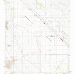 United States Geological Survey West Of Shenandoah Peak, CA-NV (1985, 24000-Scale) digital map
