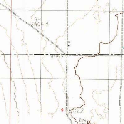 United States Geological Survey West Of Shenandoah Peak, CA-NV (1985, 24000-Scale) digital map