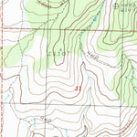 United States Geological Survey West Of Snowstorm Mountain, CA (1989, 24000-Scale) digital map