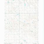 United States Geological Survey West Of Stony Butte, SD (1972, 24000-Scale) digital map
