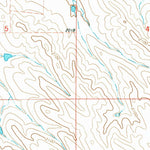 United States Geological Survey West Of Stony Butte, SD (1972, 24000-Scale) digital map