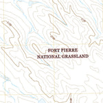 United States Geological Survey West of Stony Butte, SD (2021, 24000-Scale) digital map