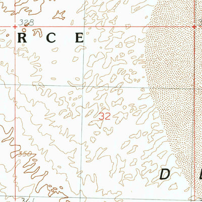 United States Geological Survey West Of Vopoki Ridge, AZ (1990, 24000-Scale) digital map