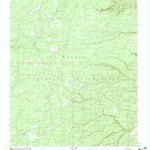 United States Geological Survey West Of Window Rock, AZ (1983, 24000-Scale) digital map