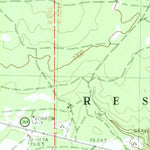 United States Geological Survey West Of Window Rock, AZ (1983, 24000-Scale) digital map