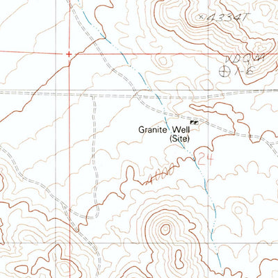 United States Geological Survey West Ord Mountain, CA (1982, 24000-Scale) digital map