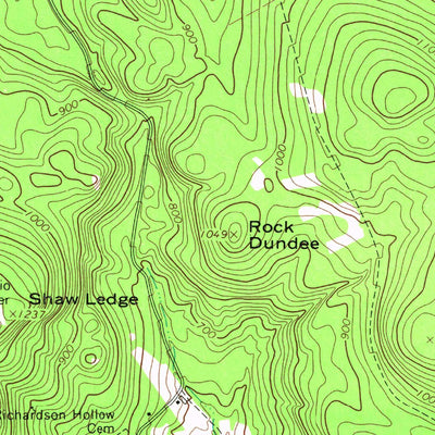 United States Geological Survey West Paris, ME (1967, 24000-Scale) digital map