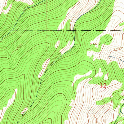 United States Geological Survey West Pass, WY (1964, 24000-Scale) digital map