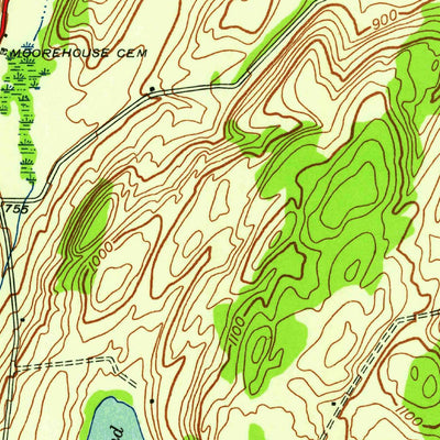 United States Geological Survey West Pawlet, VT-NY (1944, 24000-Scale) digital map
