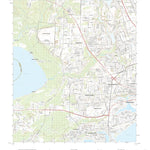 United States Geological Survey West Pensacola, FL (2021, 24000-Scale) digital map