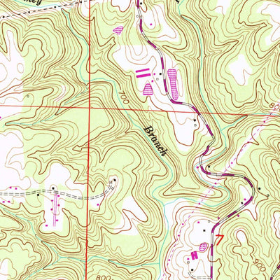 United States Geological Survey West Point, AL (1958, 24000-Scale) digital map