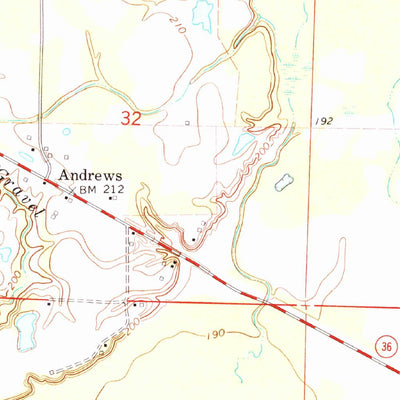 United States Geological Survey West Point, AR (1964, 24000-Scale) digital map