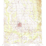 United States Geological Survey West Point, MS (1959, 62500-Scale) digital map