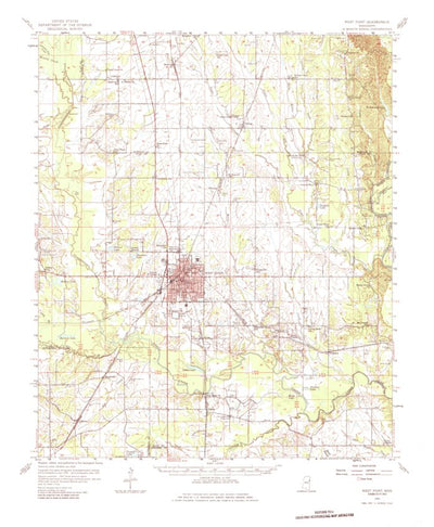 United States Geological Survey West Point, MS (1959, 62500-Scale) digital map
