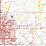 United States Geological Survey West Point, MS (1959, 62500-Scale) digital map