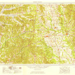 United States Geological Survey West Point, MS-AL (1958, 250000-Scale) digital map