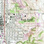 United States Geological Survey West Point, NE (1966, 24000-Scale) digital map