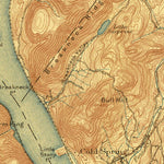 United States Geological Survey West Point, NY (1892, 62500-Scale) digital map