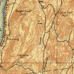United States Geological Survey West Point, NY (1899, 62500-Scale) digital map