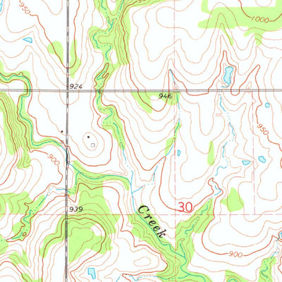 United States Geological Survey West Point, OK (1975, 24000-Scale) digital map