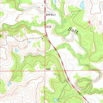 United States Geological Survey West Point, OK (1975, 24000-Scale) digital map