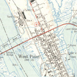 United States Geological Survey West Point, VA (1950, 24000-Scale) digital map