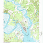 United States Geological Survey West Point, VA (1965, 24000-Scale) digital map