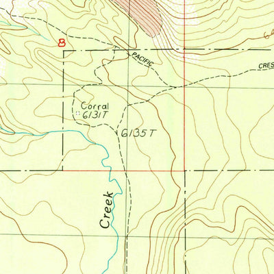 United States Geological Survey West Prospect Peak, CA (1985, 24000-Scale) digital map