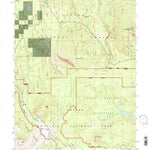 United States Geological Survey West Prospect Peak, CA (1995, 24000-Scale) digital map