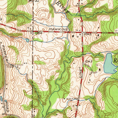 United States Geological Survey West Richfield, OH (1953, 24000-Scale) digital map
