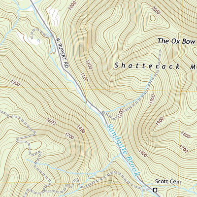 United States Geological Survey West Rupert, VT (2021, 24000-Scale) digital map