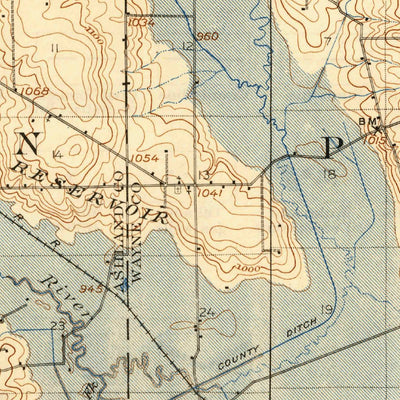 United States Geological Survey West Salem, OH (1908, 62500-Scale) digital map