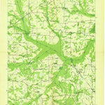 United States Geological Survey West Sandy Dike, TN (1936, 24000-Scale) digital map