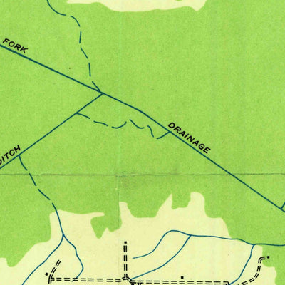 United States Geological Survey West Sandy Dike, TN (1936, 24000-Scale) digital map