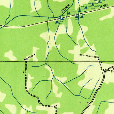 United States Geological Survey West Sandy Dike, TN (1936, 24000-Scale) digital map