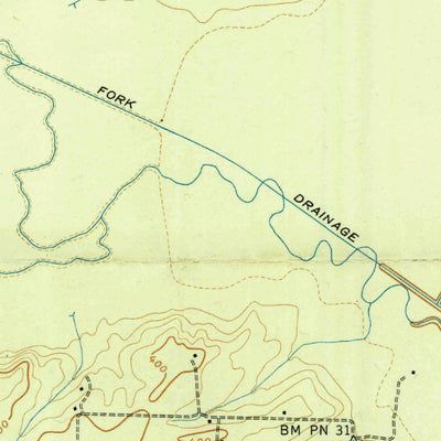 United States Geological Survey West Sandy Dike, TN (1938, 24000-Scale) digital map