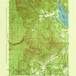 United States Geological Survey West Shokan, NY (1943, 31680-Scale) digital map