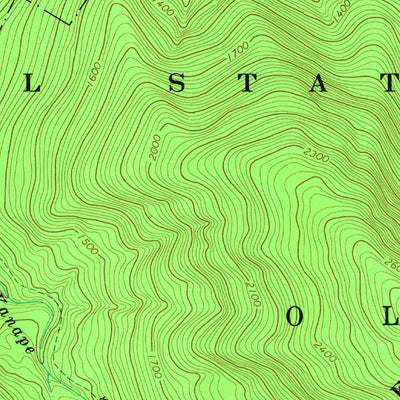 United States Geological Survey West Shokan, NY (1969, 24000-Scale) digital map