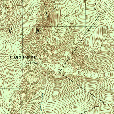 United States Geological Survey West Shokan, NY (1997, 24000-Scale) digital map