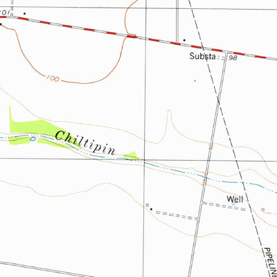 United States Geological Survey West Sinton, TX (1979, 24000-Scale) digital map